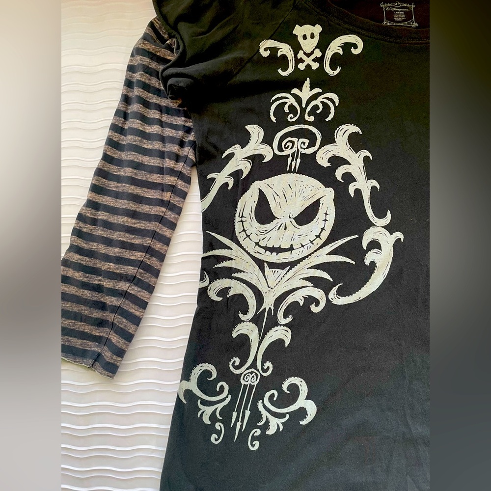 Disney Nightmare Before Christmas long sleeve shirt.